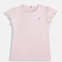 Tommy Hilfiger Girls Round-Neck T-shirt-image-0