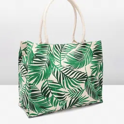 Berrylush Floral Printed Shopper Tote Bag image 3