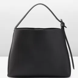MANGO Structured Handheld Bag With Buckle image 4