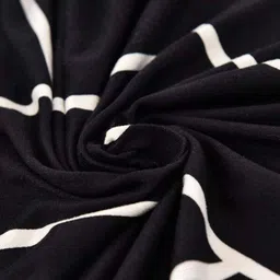 HOUSE OF QUIRK 3 Seater Black & White Printed Sofa Covers image 5