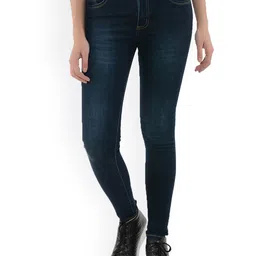 Gipsy Women Blue Slim Fit Mid-Rise Clean Look Jeans-image-6