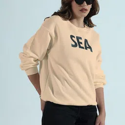 SHOWOFFFF Women Printed Sweatshirt image 4