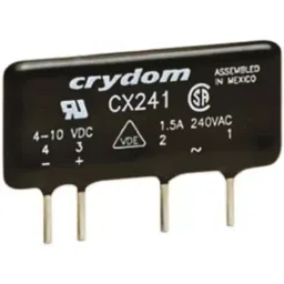 SENSATA/CRYDOM Solid State Relay 1.5 A Load PCB Mount 280 V rms 10 DC Control, CX241-picture-35
