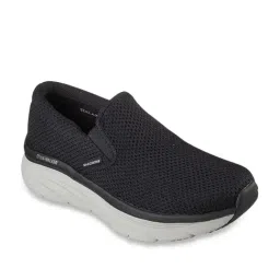 Skechers Men's D'LUX WALKER Black Casual Sneakers image 2