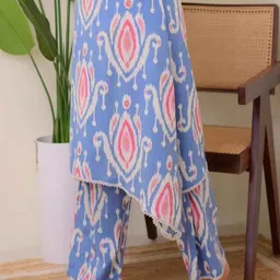 Bholukart Girls Ethnic Motifs Printed Regular Kurta with Palazzos image 2