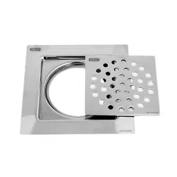 Chilly 152x152 mm Drainer/Jali Stainless Steel Glossy Finish Silver, IK-SS-152 image 4