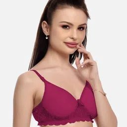 FIMS Pack Of 3 Lightly Cotton Padded Bra image 4