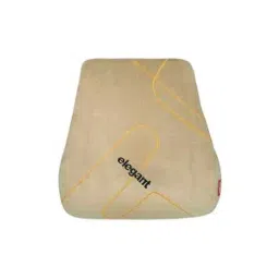 Elegant Fur 45x30x10cm Memory Foam Beige Full Slim Back Support Car Pillow image 2