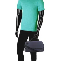 Skechers Navy Small Duffle Bag image 2