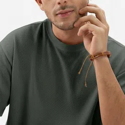 Crazymonk Men Drop-Shoulder Sleeves T-shirt image 5