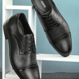 San Frissco Men's Black Oxford Shoes-picture-27