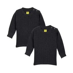 NEVA Kids Pack of 2 Cotton Thermal Tops image 2