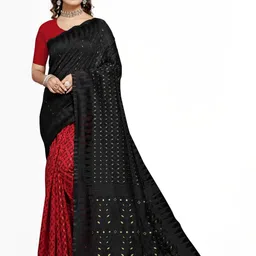 KANOODA Ethnic Motifs Woven Design Saree-image-8