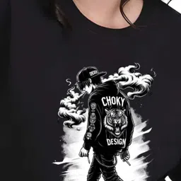 Moda Rapido Women Drop-Shoulder Sleeves T-shirt image 3