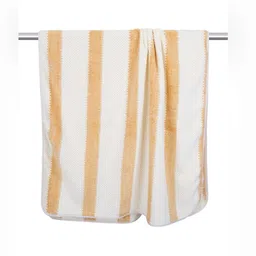 Black gold Yellow & White 3 Striped Other 300 GSM Bath Towel-image-66