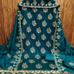 Maroosh Embellished Unstitched Dress Material-picture-21