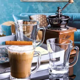 Goodhomes Transparent Glass Coffee Mug - Set of 6-picture-30