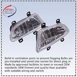 Auto Pearl Fog Lamp Compatible For ‎Hyundai Accent (Set of 2) image 5