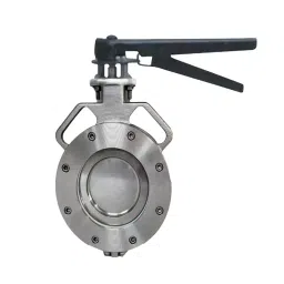 PMW 2 1/2 inch 65 mm S.S 304 Spherical Disc Butterfly Valve Lever Operated-picture-26