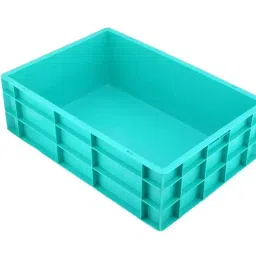 SUPREME 50 Ltr 650x450x210 mm Red Plastic Crates SCH-654521 image 1