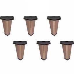 Atom 100 mm (4 inch) Stainless Steel Multicolor Sofa Legs, SL-1013-COPPER-04-106 (Pack of 6)-picture-7