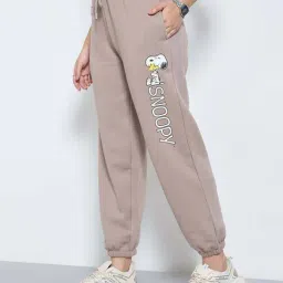 Sf Jeans By Pantaloons Beige Comfort Fit Printed Joggers image 3