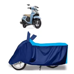 Auto Pearl Two Wheeler Cover for Yamaha Fascino 125 BS6 - Cyan, Blue-picture-10