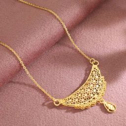 Malabar Gold and Diamonds BIS Hallmark 22k Yellow Gold Necklace for Women-picture-1