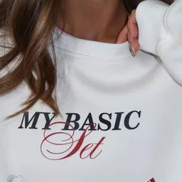 LULU & SKY Women Printed Sweatshirt image 4