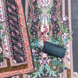 MANVAA Printed Unstitched Dress Material image 2