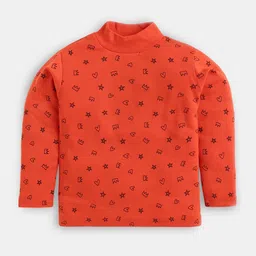 Here&Now X Game Begins High Neck Conversational Printed Top-picture-18
