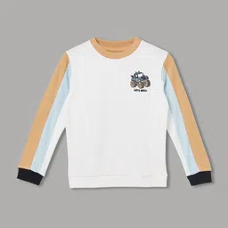 Fame Forever by Lifestyle Boys Colourblocked Sweatshirt-image-9