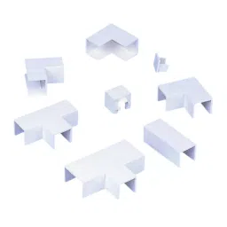 Schneider Electric uPVC 16x16 mm Cable Trunking Stop End, MSE1W-picture-28