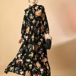 Femvy Floral Printed Floral Anarkali Kurta-picture-12