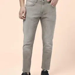 SF Jeans by Pantaloons Grey Cotton Slim Fit Jeans-picture-47