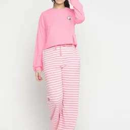 Lil Tomatoes Kids Girls Cotton Night Suits-picture-33
