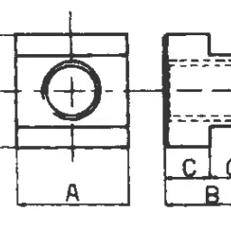 Unique M12 T-Slot Nut U23-5 image 2