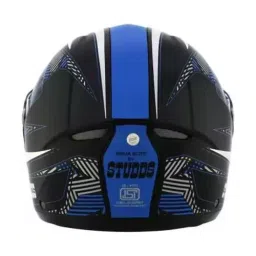 Studds NINJA ELITE SUPER D2 DECOR Black (580 mm) Large Full Face Flip-Up Helmet, D2 BLACK N1 image 5