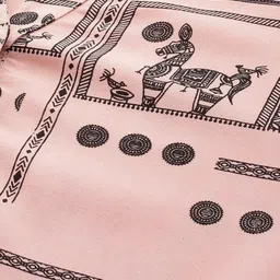 SHALIG Print Roll-Up Sleeves Ethnic Top image 4