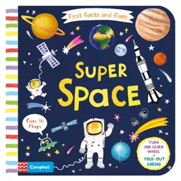 pan macmillan india First Facts & Flaps Super Space Board Book By Lon Lee - English-picture-20