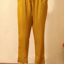 Sangria Leheriya Dyed Mirror Work Pure Cotton Kurta With Trousers & Dupatta image 3