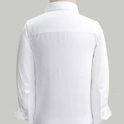 Robo Fry Cotton Woven Full Sleeves Solid 3 Piece Party Suit With Bow - Dark Green image 3