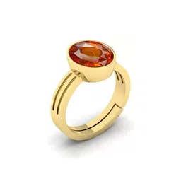 elitemart Brass Garnet Finger Ring-picture-23