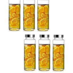 SOMIL Set Of 6 Glass Water Bottle-picture-30