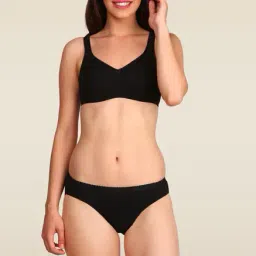 Jockey Black Full Coverage Shaper Bra - 1250-picture-17