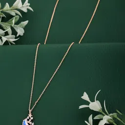 Wynona Gold-Plated Moon Star Pendants With Chains-picture-11