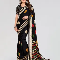 Moda Rapido Printed Saree with Blouse Piece-picture-19