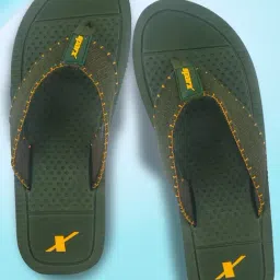 Sparx Men's Olive Flip Flops-picture-0