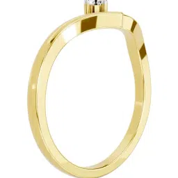 Sparkles Lab Grown Diamond 14k (585) Yellow Gold Ring for Women image 2