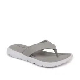 Fausto Women's Grey Flip Flops image 3